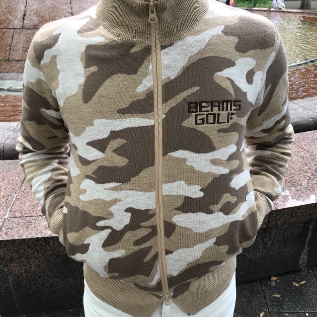 毎年大人気の迷彩ニット！｜ビームス ゴルフ 松坂屋名古屋店｜BEAMS
