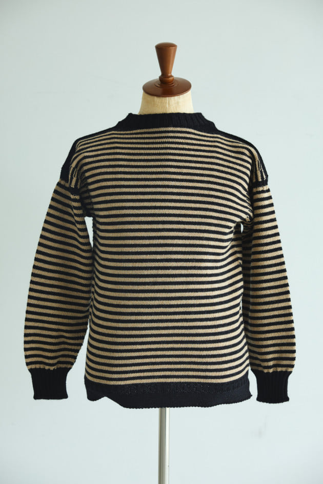 先見せエーダブ〜〈GUERNSEY WOOLLENS〉ガンジーセーター〜｜BEAMS F
