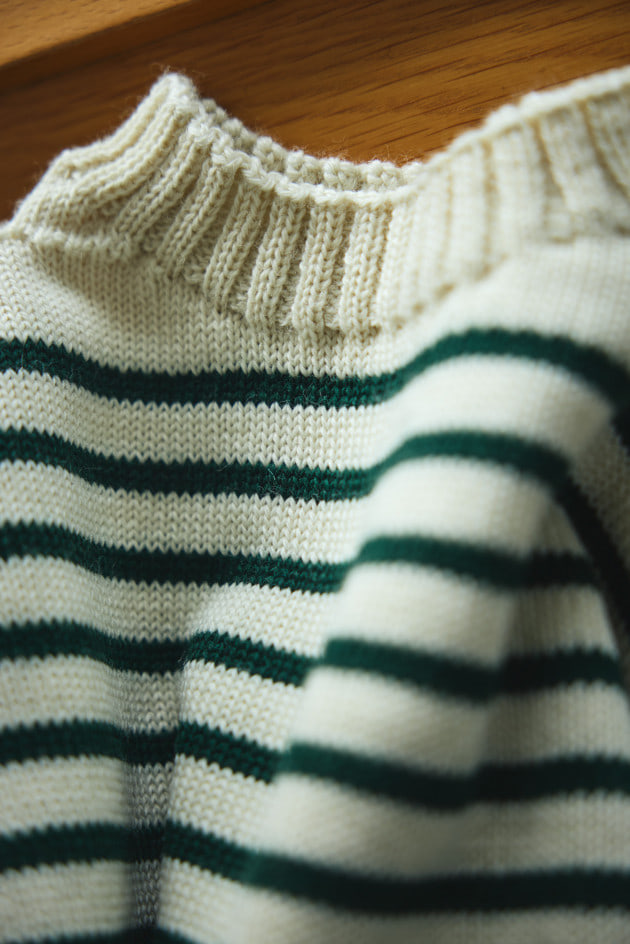 先見せエーダブ〜〈GUERNSEY WOOLLENS〉ガンジーセーター〜｜BEAMS F