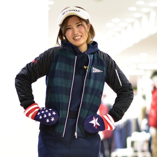 ☆ボーダーMA-1☆｜ビームス ゴルフ 松坂屋名古屋店｜BEAMS
