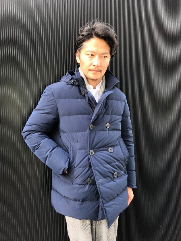 ダウンアイテム-その8】小松精錬素材のダウンピーコート！｜B:MING by