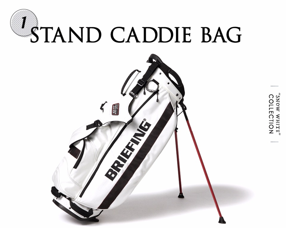 ブリーフィングゴルフ ビームスゴルフ キャディ バッグ スタンド式