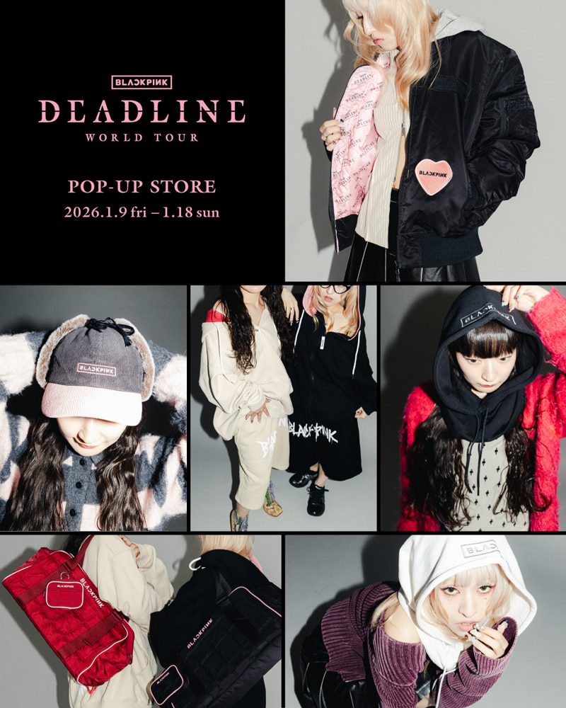 2026年1月9日（金）より 『BLACKPINK WORLD TOUR ＜DEADLINE＞ IN