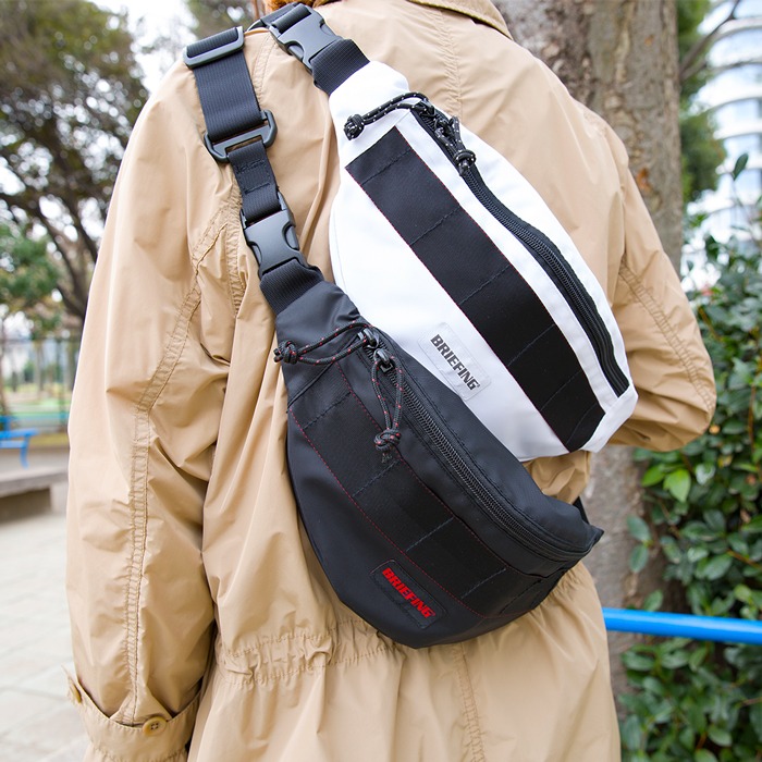 BRIEFING beams golf迷彩 ウエストバッグ BRIEFING beams golf迷彩