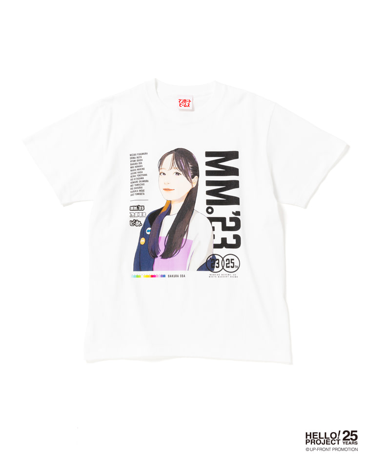 井上春華 マンガートビームス×モーニング娘。'23 Tシャツ ホワイト M