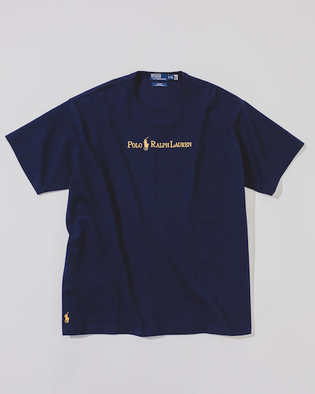 POLO RALPH LAUREN〉に別注した『Navy and Gold Logo Collection』第3