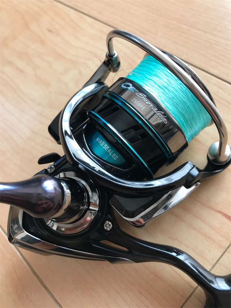 ダイワ リール 16 エメラルダス 2508PE レビュー - 石鯛釣りはじめました。