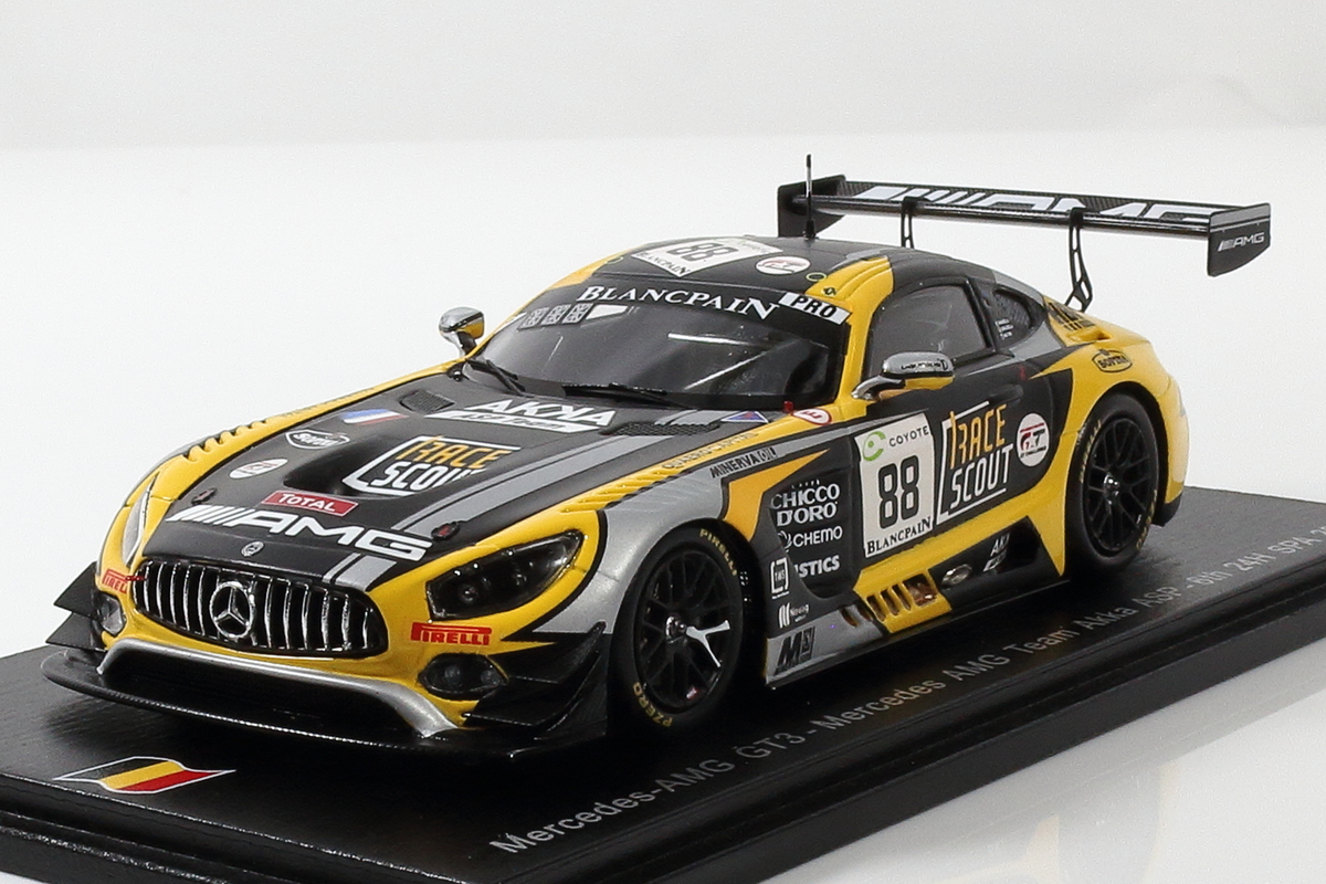 Mercedes-AMG GT3 6th 24H SPA 2018 - 今日はミニカー日和。。。