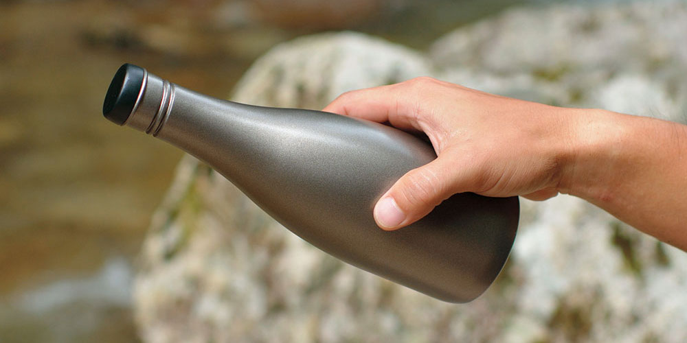 道具】酒筒(さかづつ）とお猪口（おちょこ）がスノーピーク(snow peak