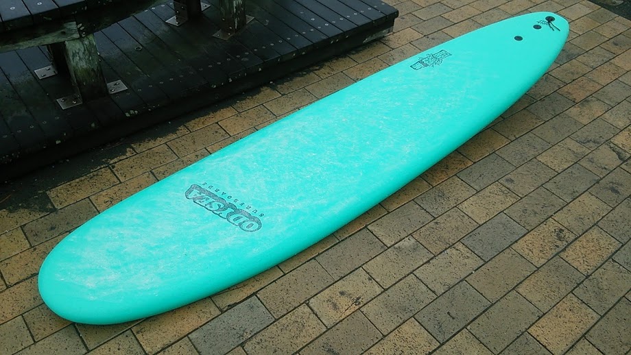 キャッチサーフのモデル一覧、ワックスの塗り方、フィンセットアップ