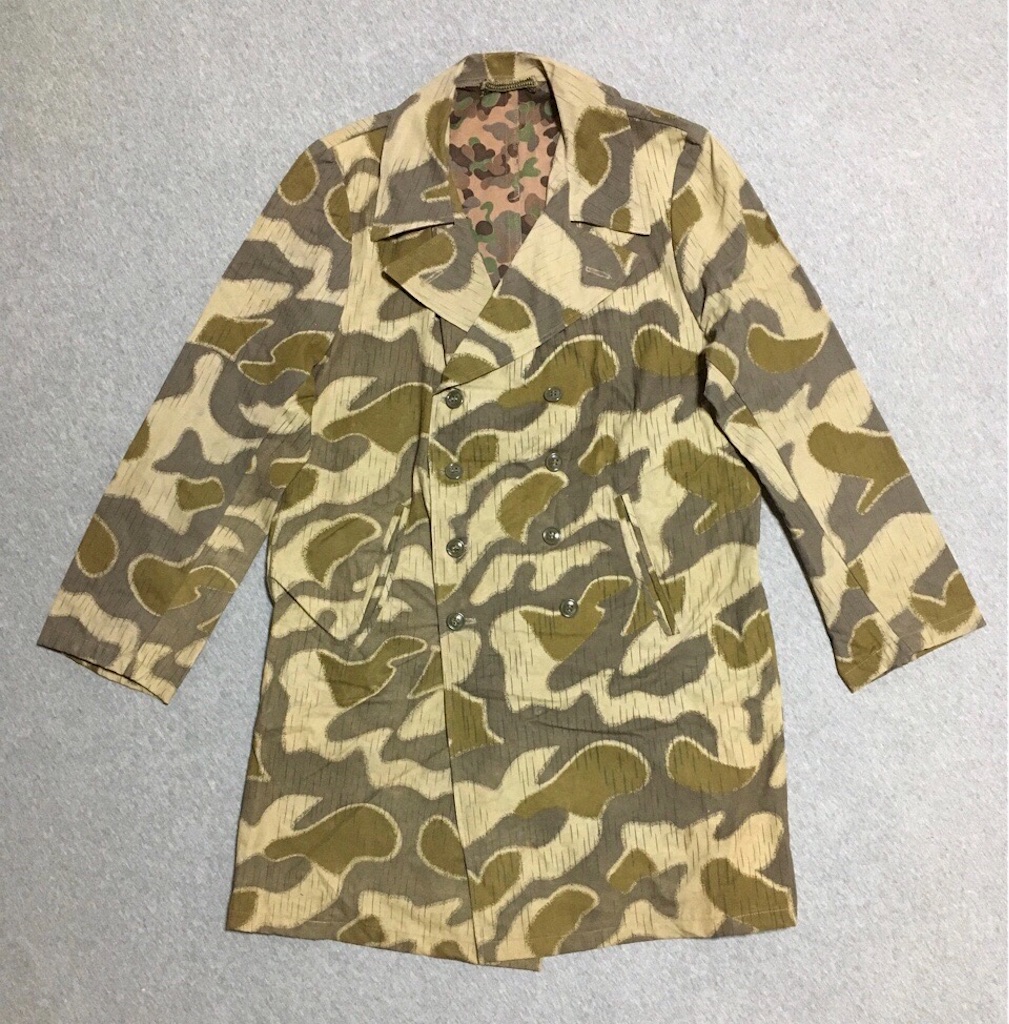 珍品！【オーストリアの軍服？】陸軍迷彩フィールドコート（官給品