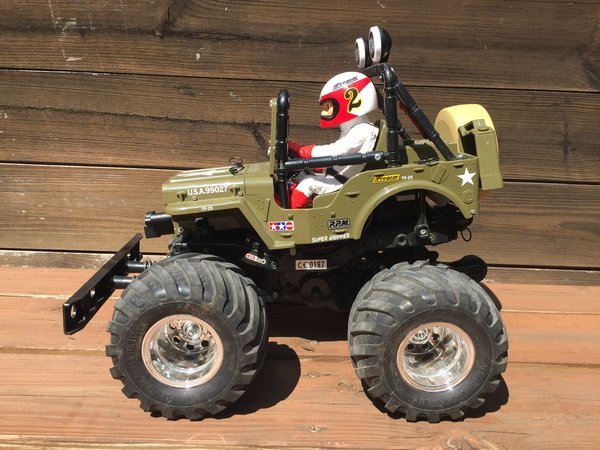 タミヤ ワイルドウィリー2 XBを写真で詳しく紹介します[初心者向け