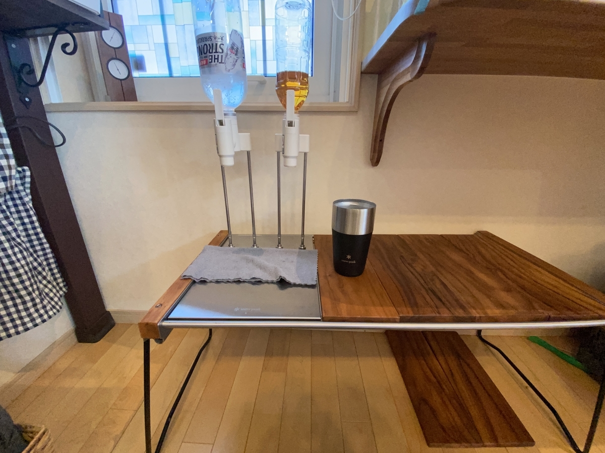 スノーピーク IGTウォーターディスペンサーを設置してみた - パダワン