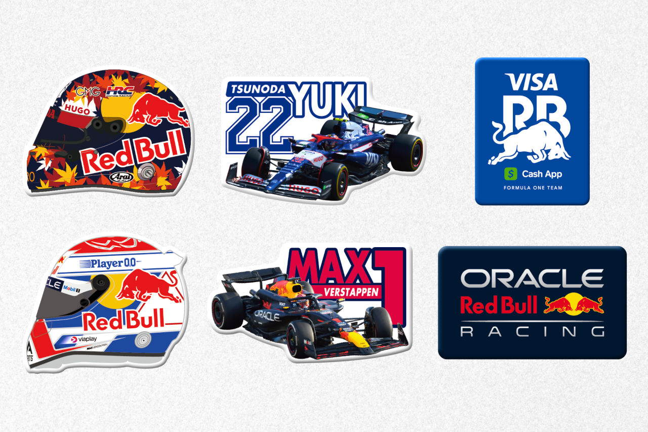 レッドブル、角田裕毅＆マックス・フェルスタッペンのオリジナルF1