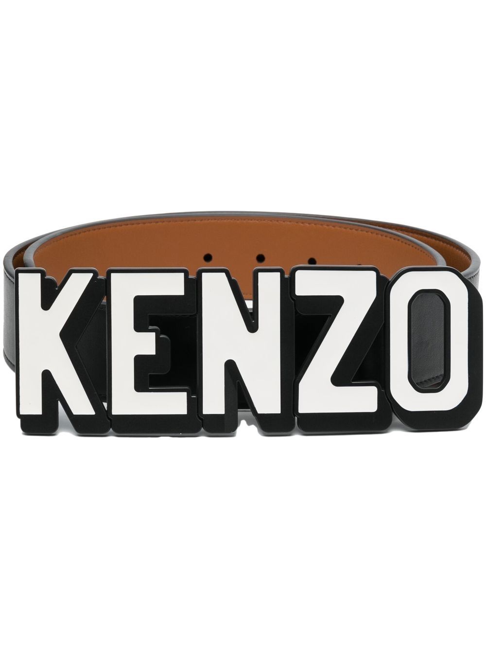 Kenzo ロゴバックル ベルト | ブラック | FARFETCH JP