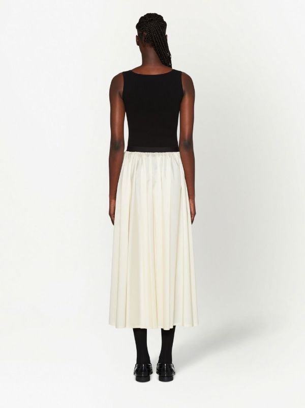 Miu Miu ロゴ タンクトップ | ブラック | FARFETCH JP