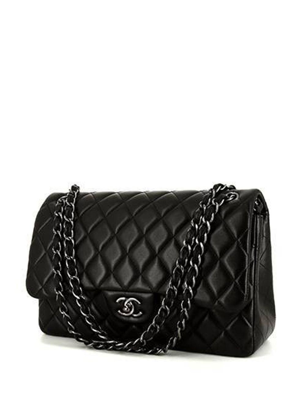 CHANEL Pre-Owned ジャンボ タイムレス ショルダーバッグ | ブラック