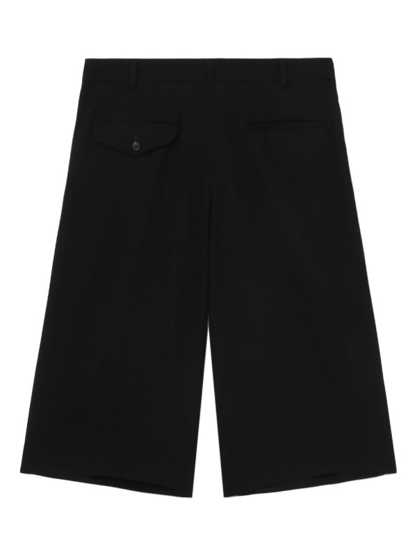 Black Comme Des Garçons バックル ショートパンツ | ブラック