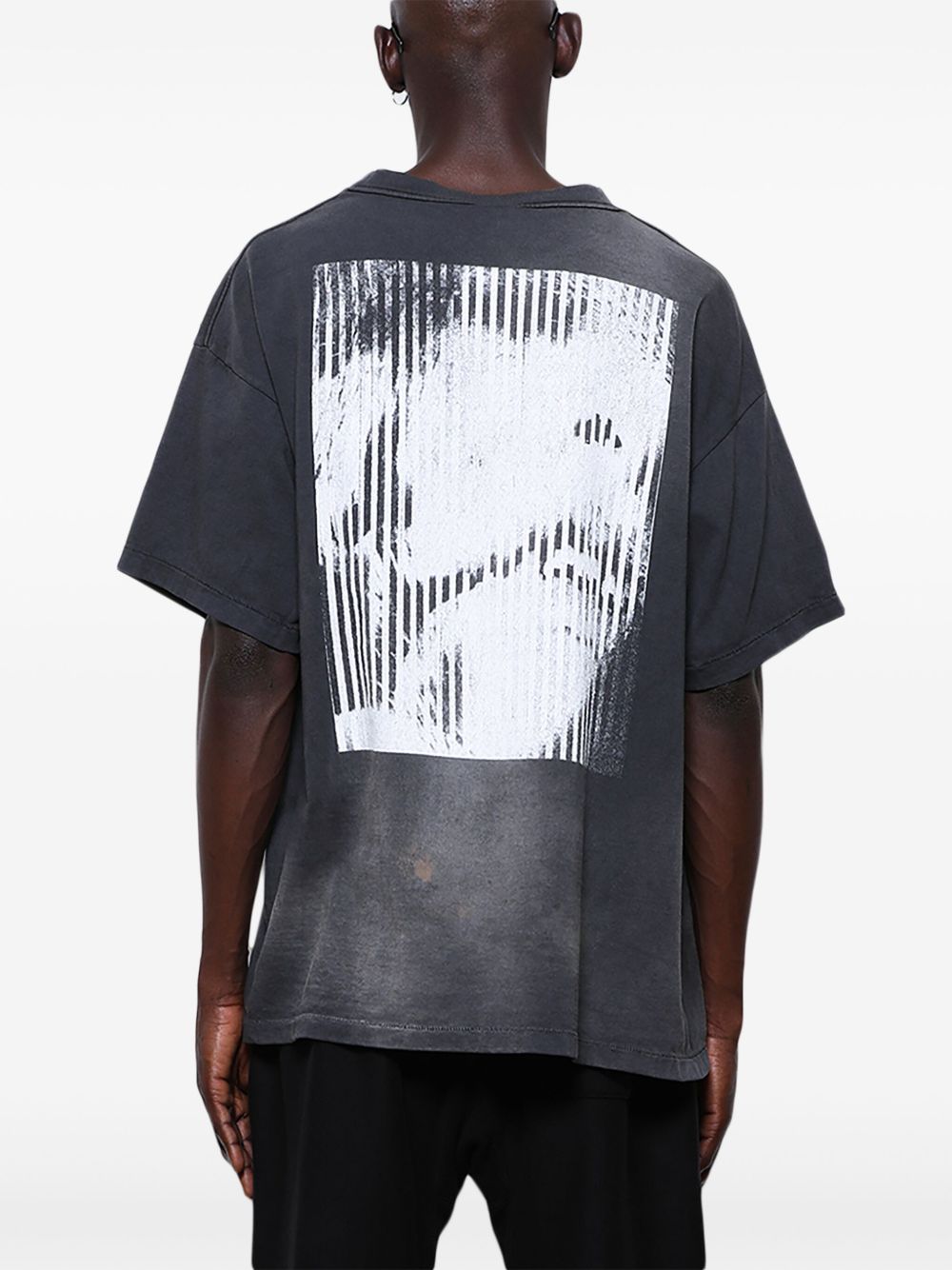 SAINT MXXXXXX KK_SS TEE/LOVE BEYOND T-Shirt | Black | FARFETCH