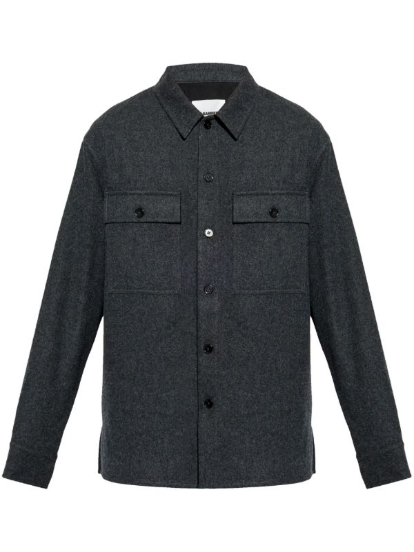 Jil Sander シャツ | グレー | FARFETCH JP