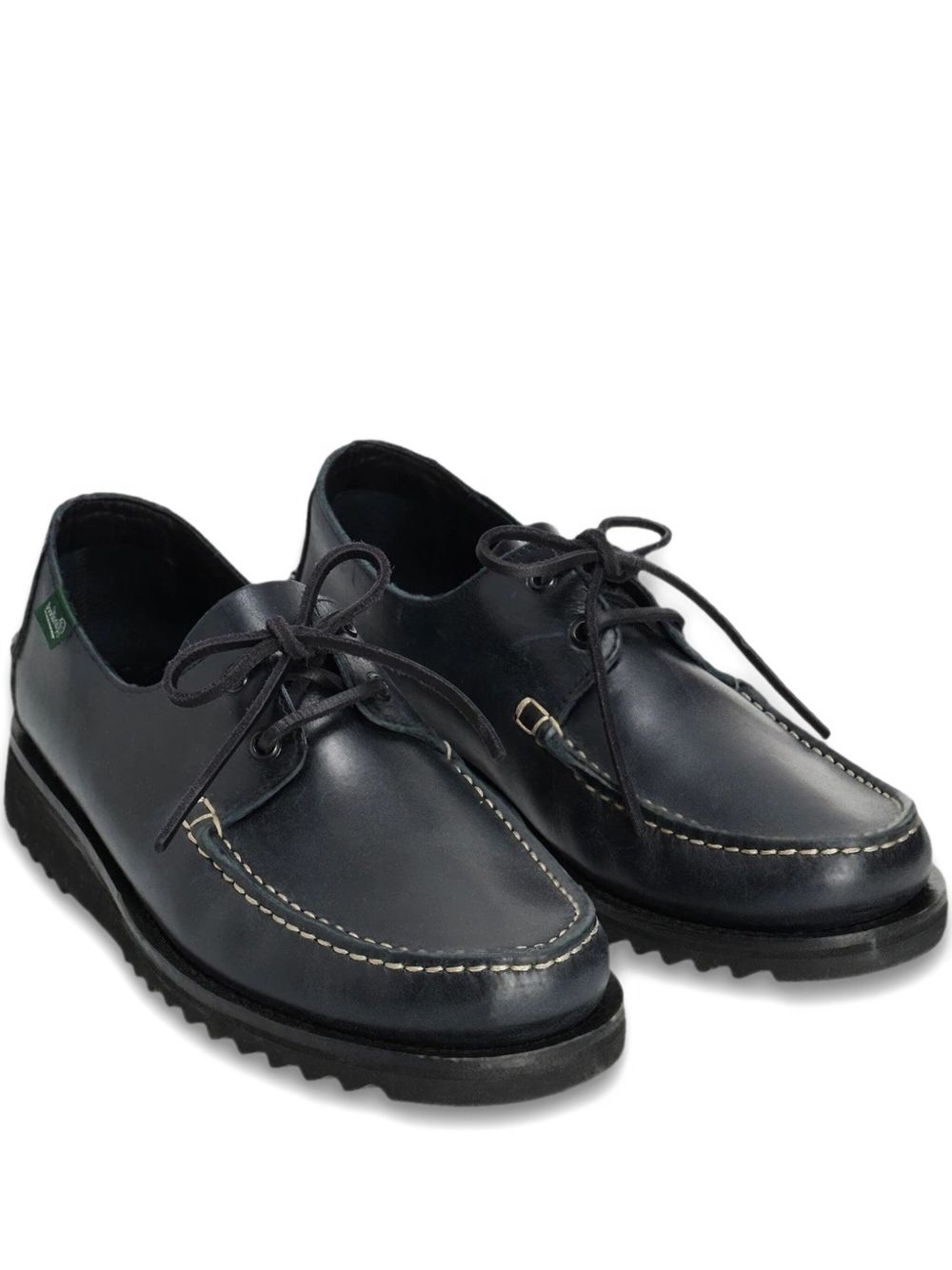 Kaptain Sunshine x Paraboot Domingue Leather Shoes | Blue | FARFETCH