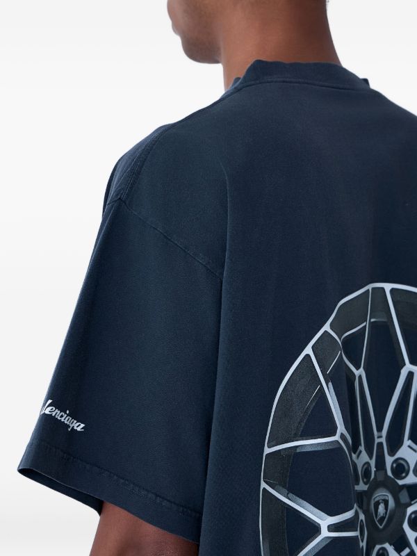 Balenciaga Lamborghini Tシャツ | ブラック | FARFETCH JP