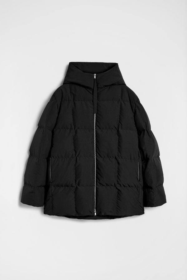 JIL SANDER+ キルティング ダウンジャケット | ブラック | FARFETCH JP