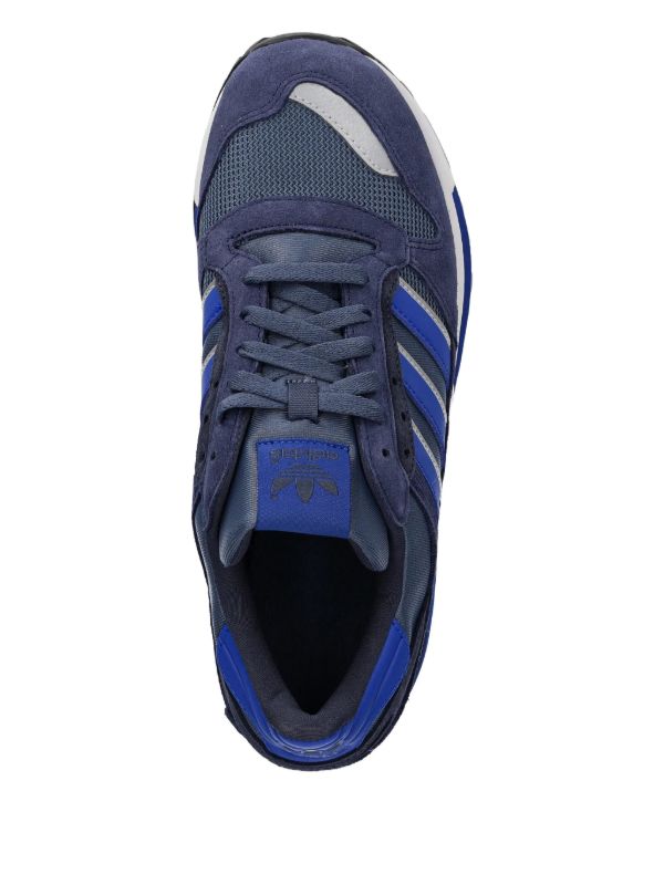 Adidas ZX 600 スエード レザースニーカー | ブルー | FARFETCH JP