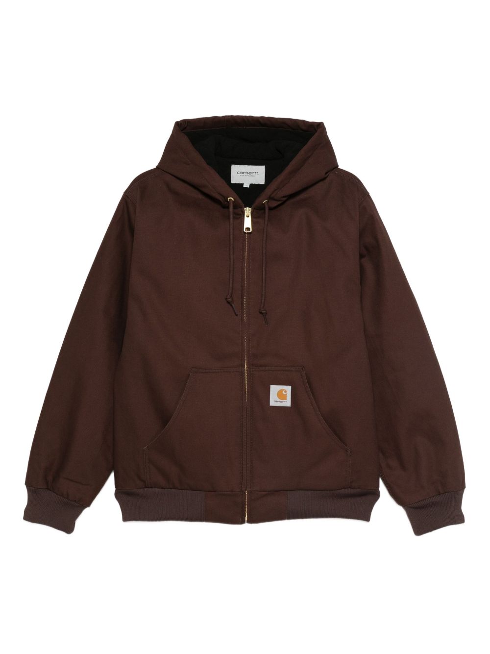 Carhartt WIP zip-up Hooded Jacket | Brown | FARFETCH