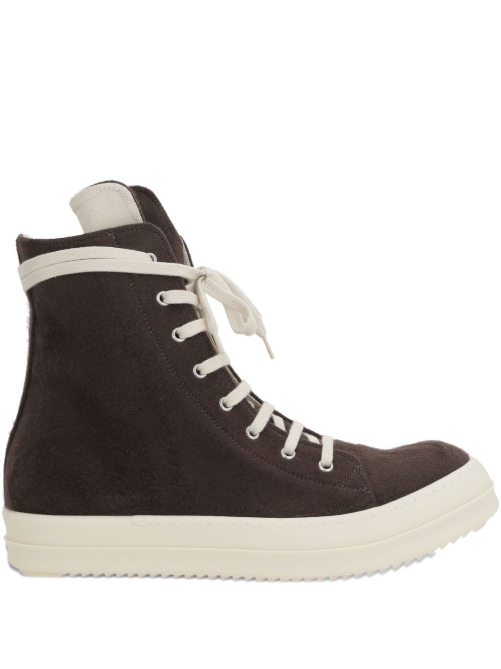 Rick Owens DRKSHDW zip-fastening high-top Sneakers | Brown | FARFETCH