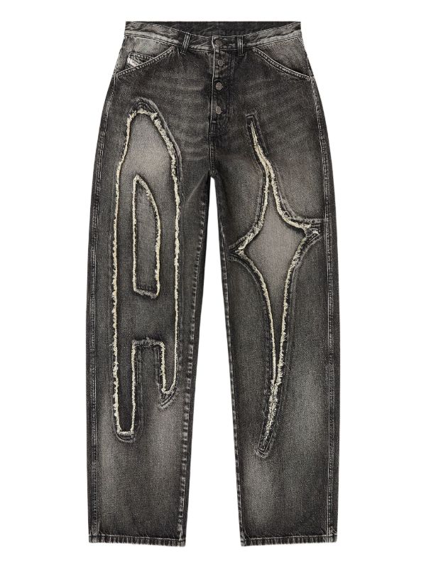 Diesel x Thug Club D-ThugClub ジーンズ | ブラック | FARFETCH JP