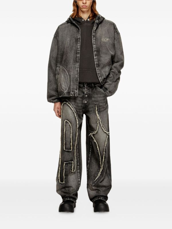 Diesel x Thug Club D-ThugClub ジーンズ | ブラック | FARFETCH JP