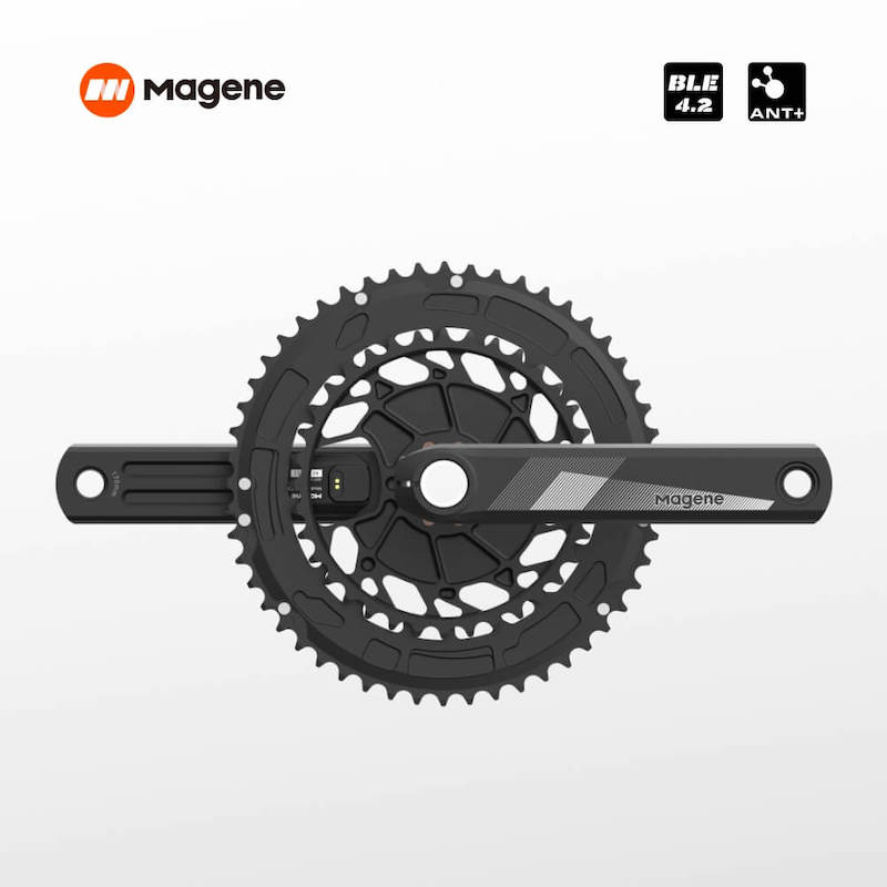 グロータックがクランク型両足計測パワーメーター「マージーン P325 CS