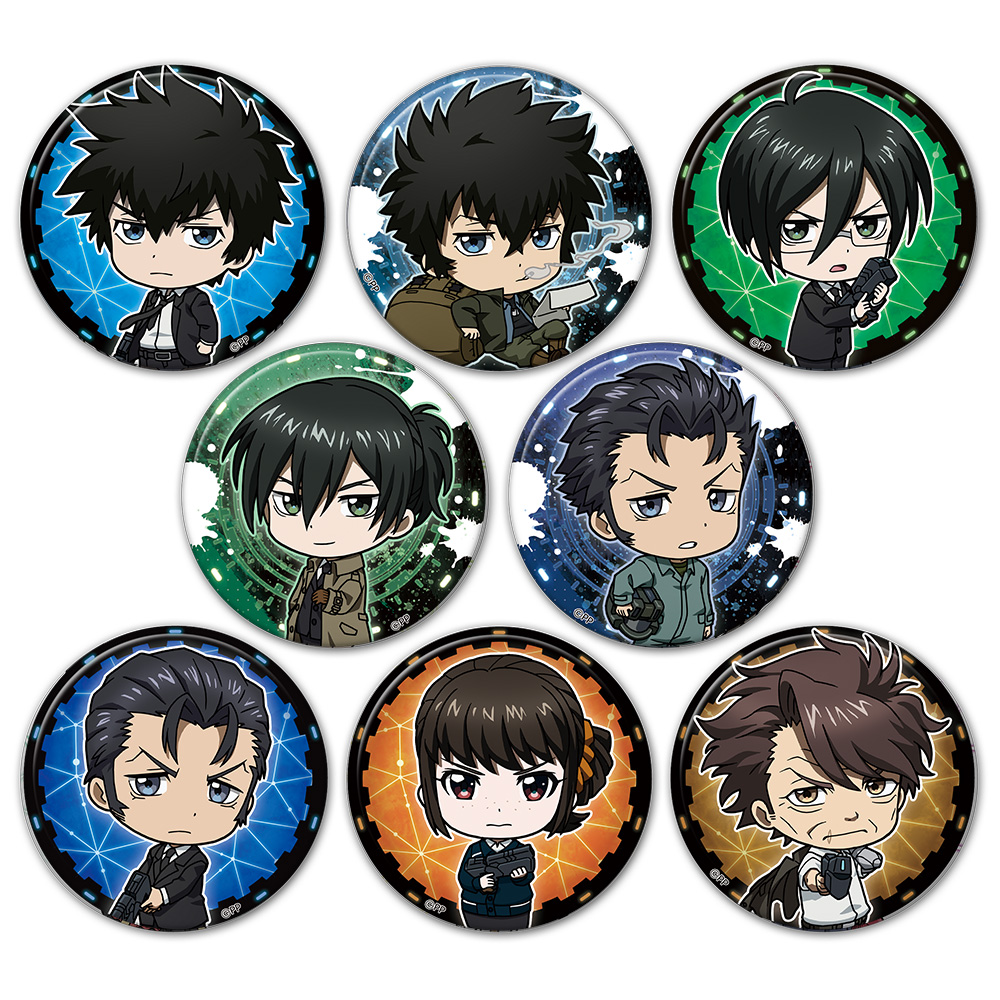 PSYCHO-PASS サイコパス 槙島聖護 Amazon 缶バッジ 狡噛 Amazon.co.jp