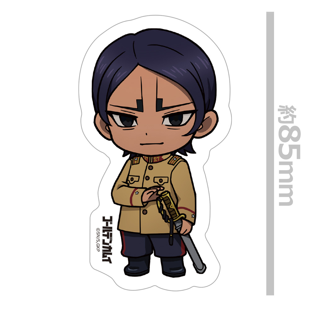 ゴールデンカムイ_ダイカットステッカーF[鯉登少尉] | 公式グッズ