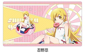 化物語 忍野忍 八九寺真宵 ラバーマット プレイマット 化物語 忍野忍