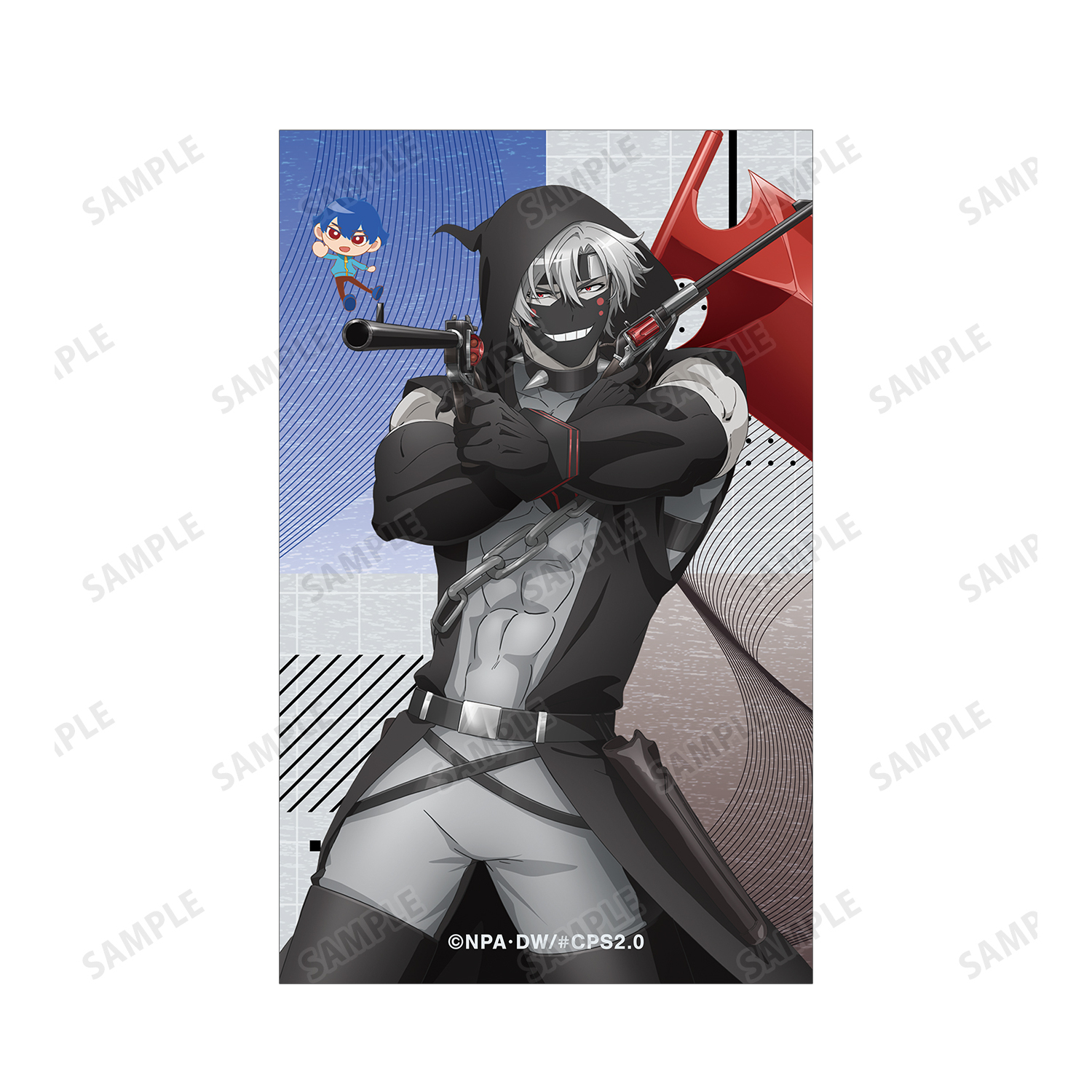 コンパス2.0 戦闘摂理解析システム_13(サーティーン)&塵 イラスト