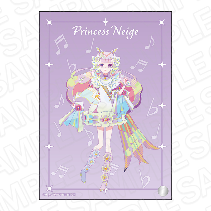 プリンセッション・オーケストラ_ミニアクリルアート PALE TONE series