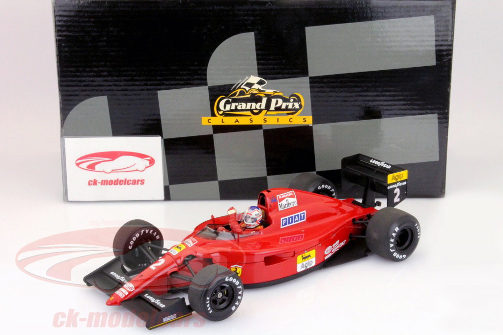 Exoto 1:18 Nigel Mansell Ferrari 641/2 #2 当選者 GP ポルトガル 式