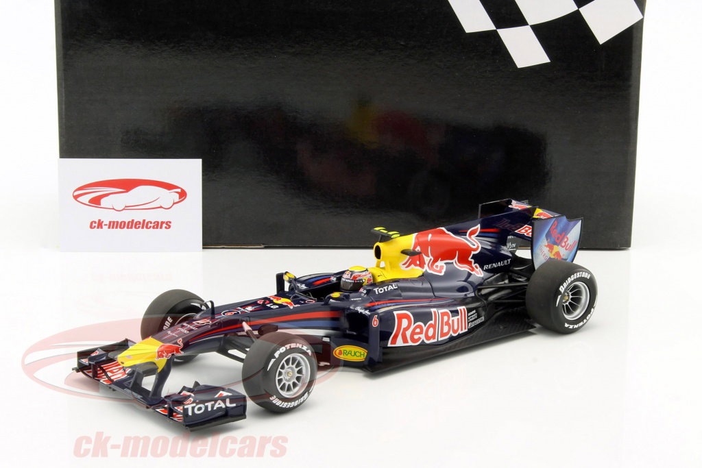 Minichamps 1:18 M.ウェバーレッドブルルノーRB6フォーミュラ1 2010 分