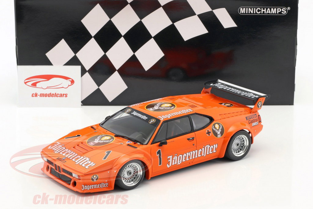 Minichamps 1:18 BMW M1 Jägermeister #1 DRT Wunstorf 1982 Kurt