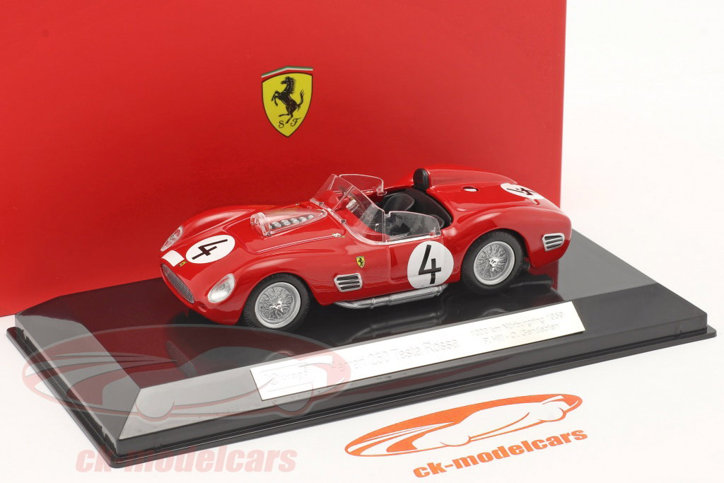 Bburago 1:43 Ferrari 250 TR #4 2do 1000km Nürburgring 1959 Hill