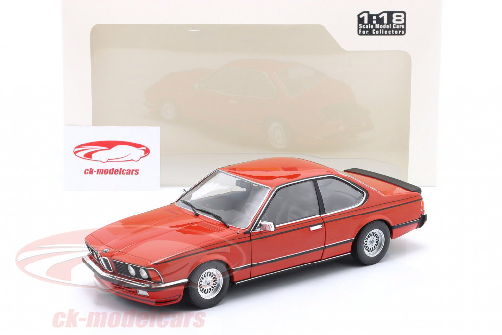 Solido 1:18 BMW 635 CSI (E24) year 1984 henna red S1810301 model