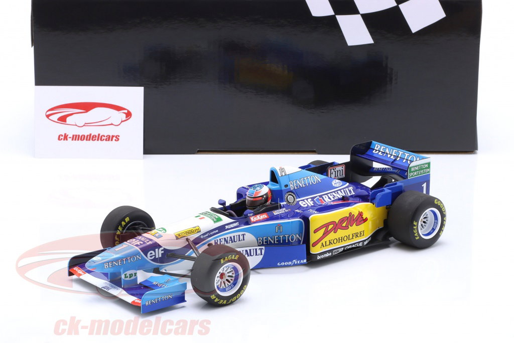 Minichamps 1:18 M. Schumacher Benetton B195 #1 Winner French GP
