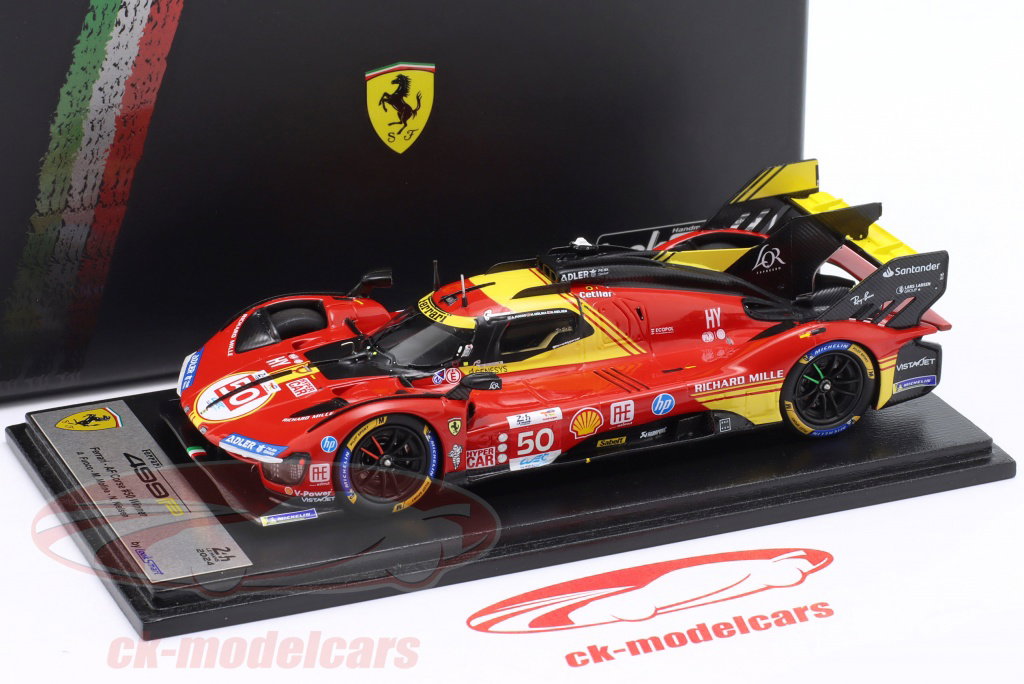 LookSmart 1:43 Ferrari 499P #50 Winner 24h LeMans 2024 Fuoco