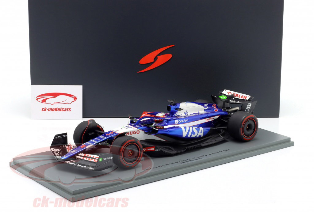 Spark 1:18 Daniel Ricciardo RB VCARB 01 #3 サウジ アラビア GP 式 1