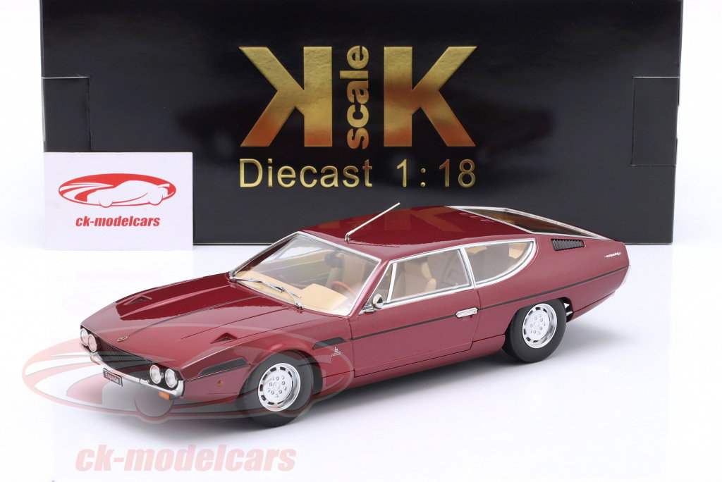 KK-Scale 1:18 Lamborghini Espada S2 Year 1970 red metallic
