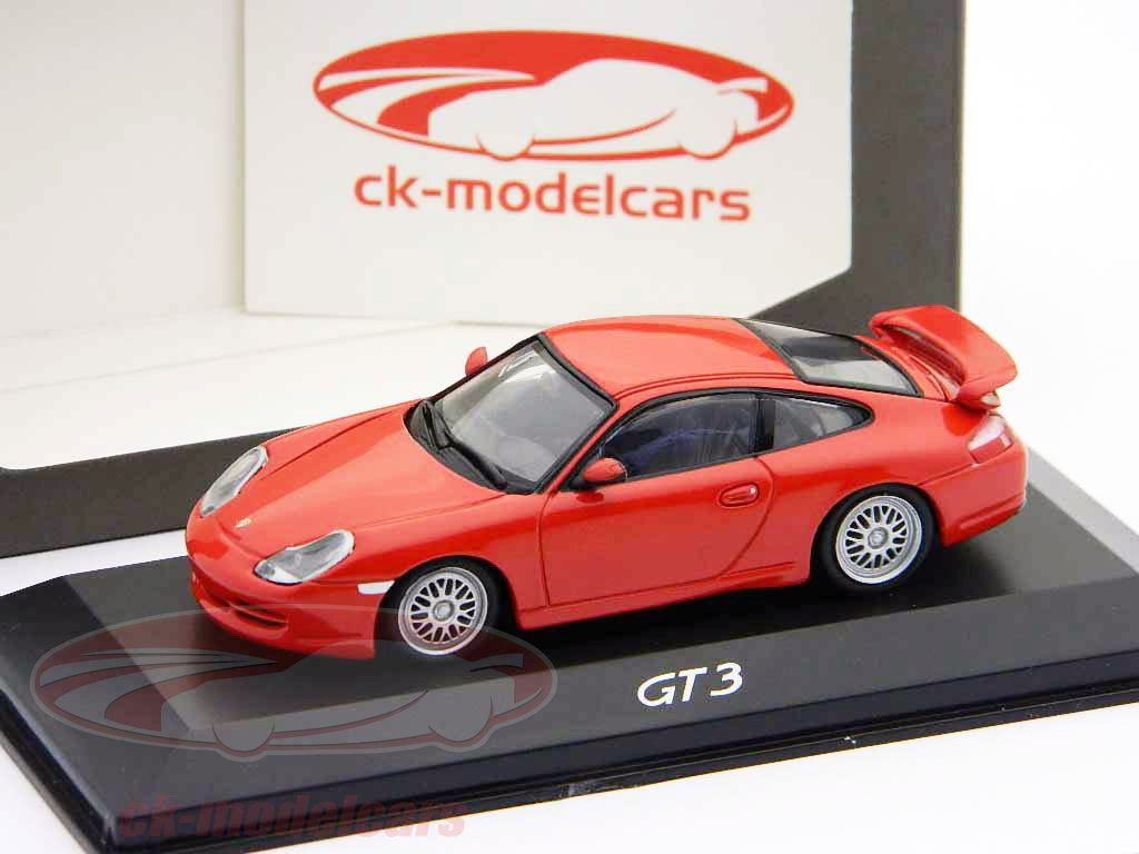 Minichamps 1:43 ポルシェ911（996）GT3インド赤 CK999713 モデル 車