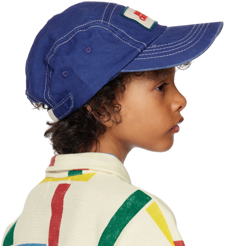 Bobo Choses Kids Blue Patch Cap Bobo Choses