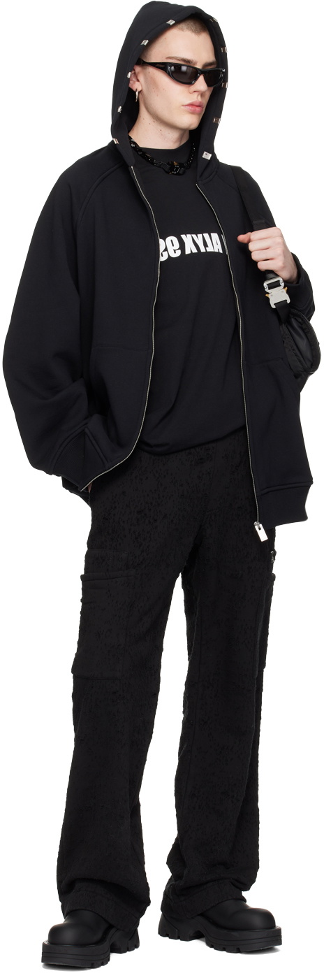 1017 ALYX 9SM Black Lightercap Hoodie 1017 ALYX 9SM
